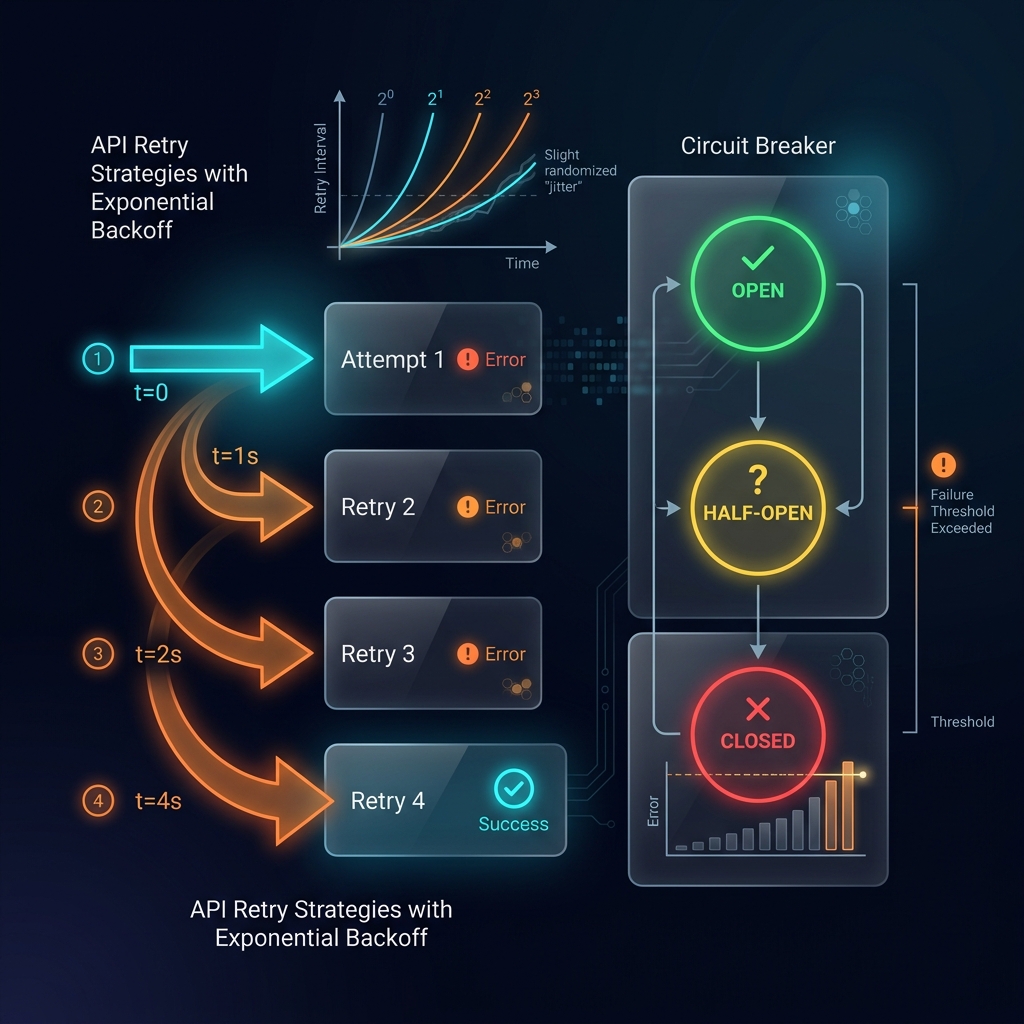 AI API Retry Strategies: Backoff, Jitter & Circuit Breakers